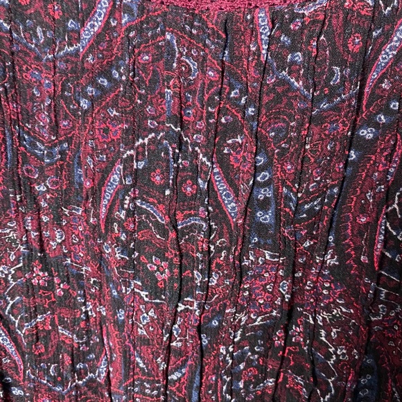 🍂🍁 Fall American Eagle Boho Tassel Dress Sz M - Picture 6 of 6